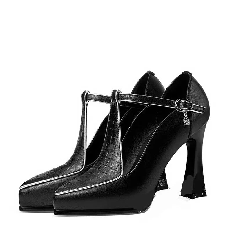 Elevate Your Style with Our Sexy High Heels: Pointed Toe Platform Pumps for Women - Perfect for Parties and Summer Events!