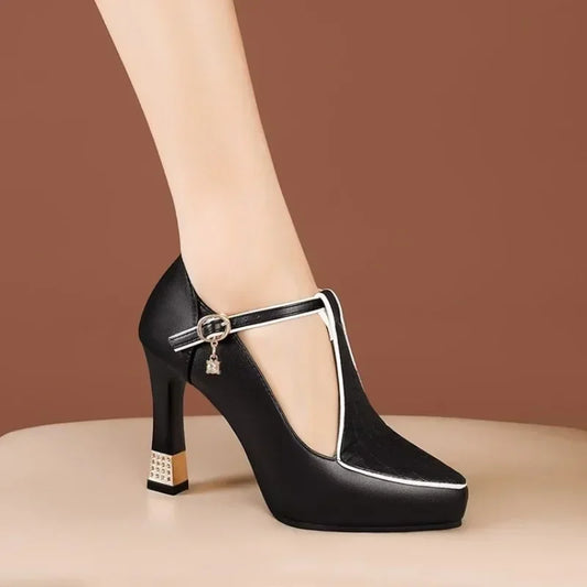 Elevate Your Style with Our Sexy High Heels: Pointed Toe Platform Pumps for Women - Perfect for Parties and Summer Events!