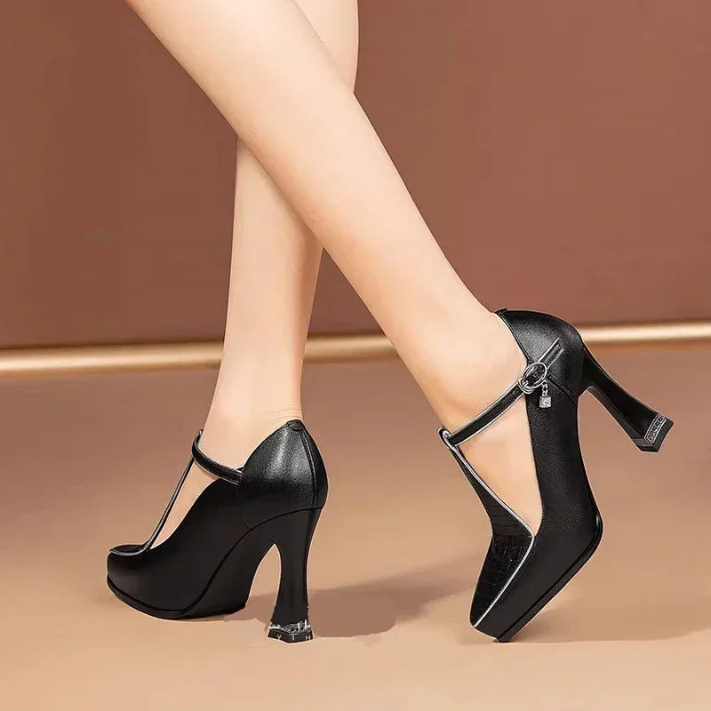 Elevate Your Style with Our Sexy High Heels: Pointed Toe Platform Pumps for Women - Perfect for Parties and Summer Events!