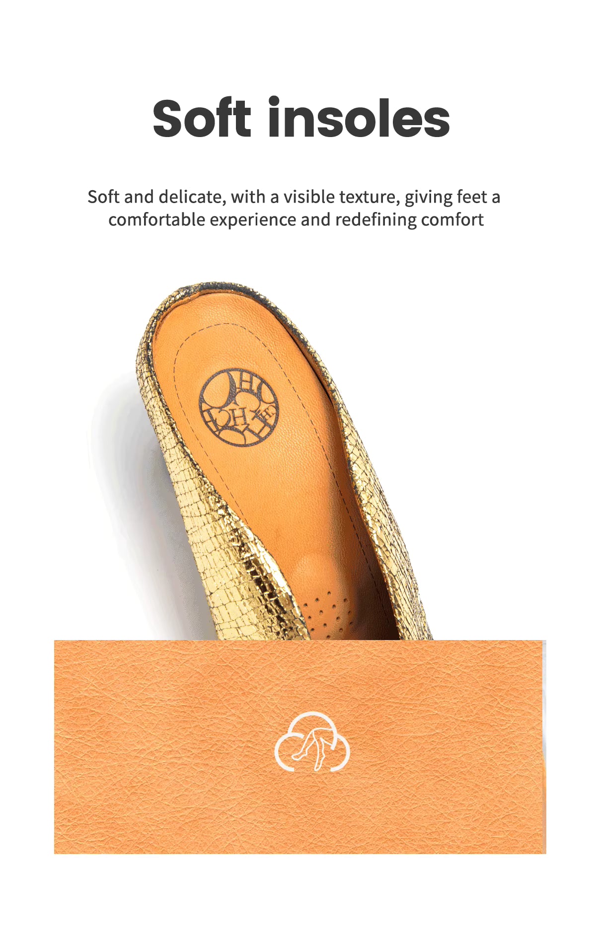 Croc-Texture Leather Mule Heels