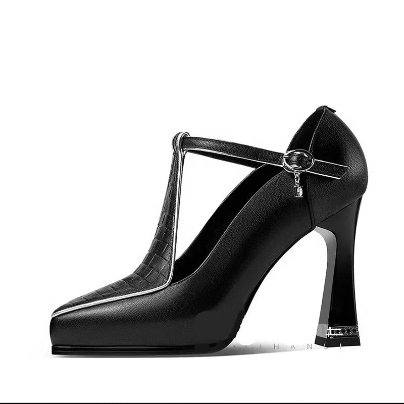 Elevate Your Style with Our Sexy High Heels: Pointed Toe Platform Pumps for Women - Perfect for Parties and Summer Events!